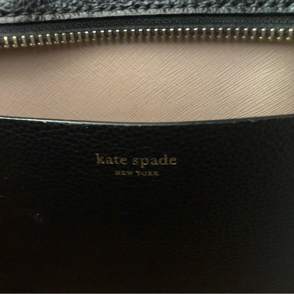 Kate ♠️ Spade Classic Black Tote - Picture 12 of 13